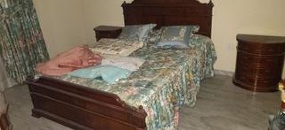 Dormitorio Matrimonio Completo Madera Oscura