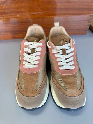 Sneakers Fornarina donna marroni e rosa