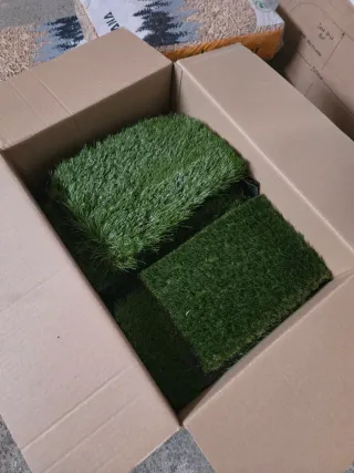 Muestras césped artificial