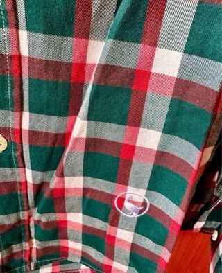 Camisa El Ganso cuadros verde y rojo