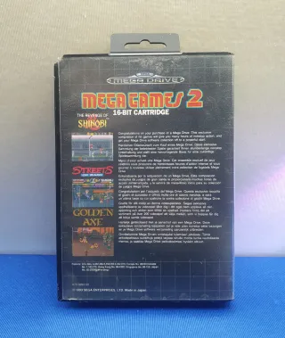 Solo confezione Mega Drive Mega Games 2 Golden Axe