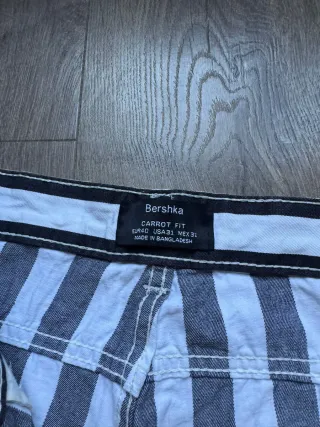 Pantalones rayas Bershka