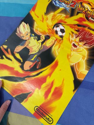 Póster Inazuma Eleven 2 Nintendo