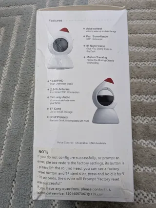 Cámara Konlen Tuya Alexa Google Home