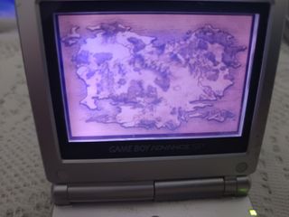 Game Boy Advance SP Plata + Cargador +1 juego