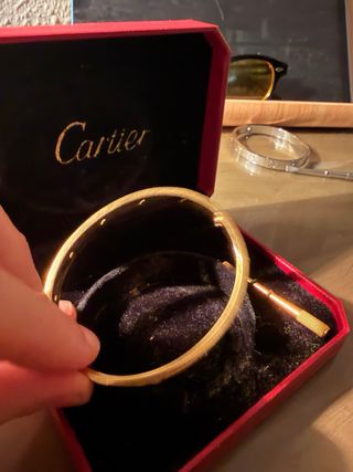 Pulsera Cartier Diamantes Caja