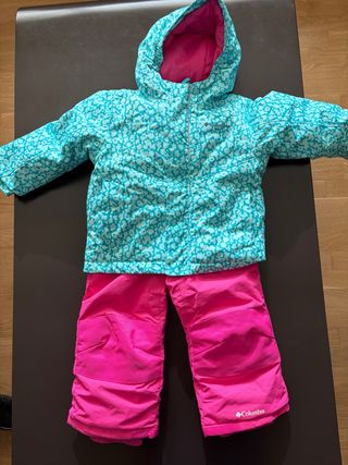 Conjunto Esquí Niña Columbia. Talla 3 años