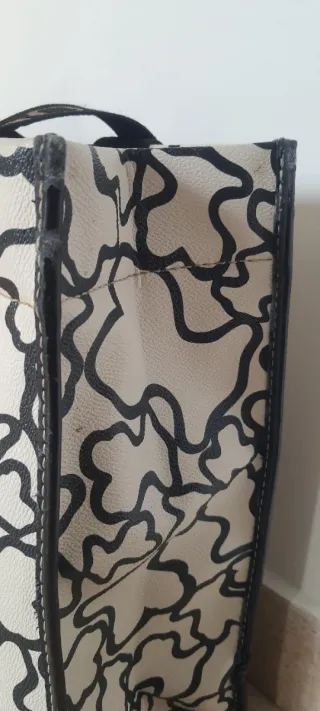 Mala Tous Original Bege e Preto