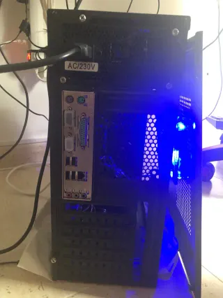 Torre PC i5 Negra/Azul
