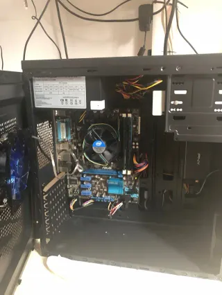 Torre PC i5 Negra/Azul