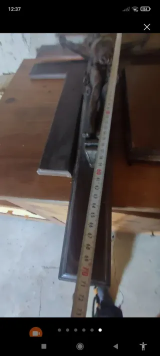 Cristo de madera grande 70cm