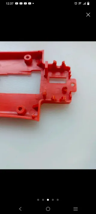 Chasis Scalextric Rojo para modelo Porsche 917