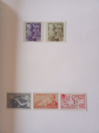 Libro El Franquismo en Sellos y Billetes