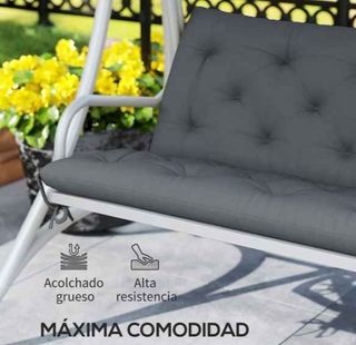 Cuscino per panca con schienale 150x98x8 cm