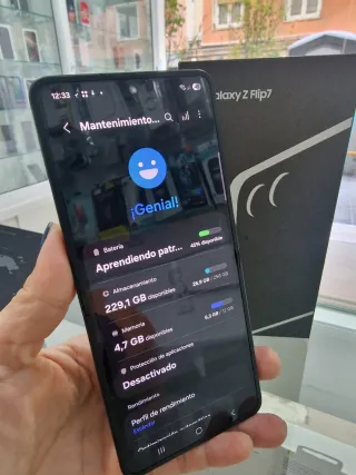 Samsung Galaxy Z Flip7 256GB Nero