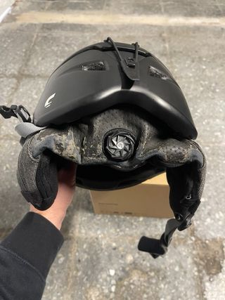 Casco de esquí Carrera Zephir Negro