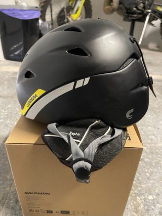 Casco de esquí Carrera Zephir Negro