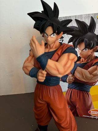 Statuine Dragon Ball Z Vegeta e Son Goku Masterlise