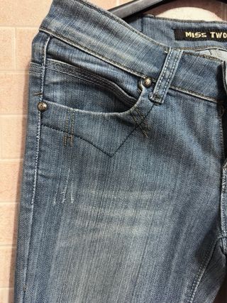 JEANS DRITTO Y2K MISS TWO - TAGLIA 42