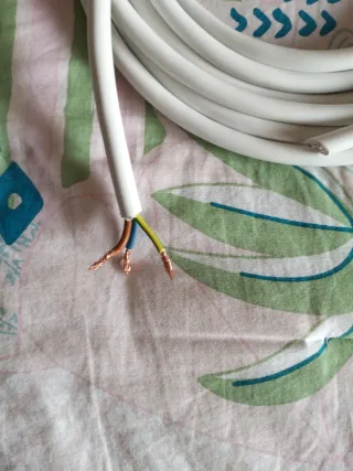 Manguera 1.5mm 3 hilos 5 metros