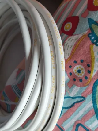 Manguera 1.5mm 3 hilos 5 metros