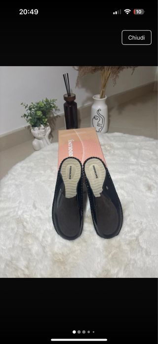 Ciabatte PODOLINE nere rimanenza farmacia