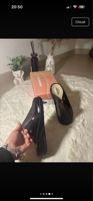 Ciabatte PODOLINE nere rimanenza farmacia