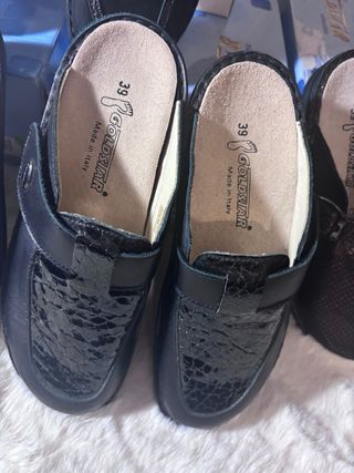 Ciabatte PODOLINE nere rimanenza farmacia