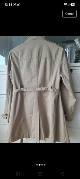 Gabardina Springfield Beige Talla M