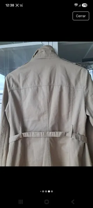 Gabardina Springfield Beige Talla M