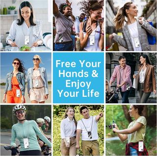 Funda iPhone 15 con cordón bandolera