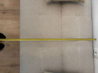 Sofá Cama Reclinable Beige 175x58cm