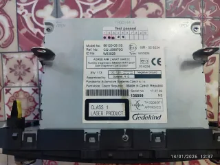 Radio original Toyota Avensis t27 2009