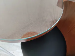 Conjunto mesa y 4 sillas madera y metal