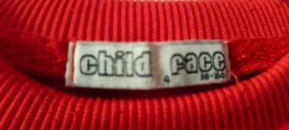 Maglietta bimbo rossa con orsetto