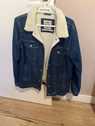 Chaqueta Vaquera Borreguillo Pull&Bear Talla M