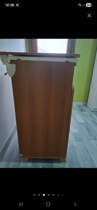 Muebles bebe( armario, mueble bañera y bañera)