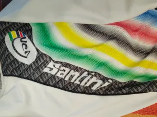 Completino Ciclismo Campione del Mondo Santini XL