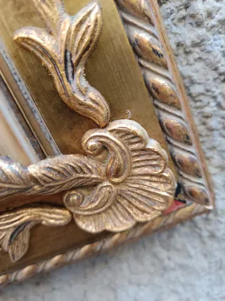 Cornice oro antico dipinta