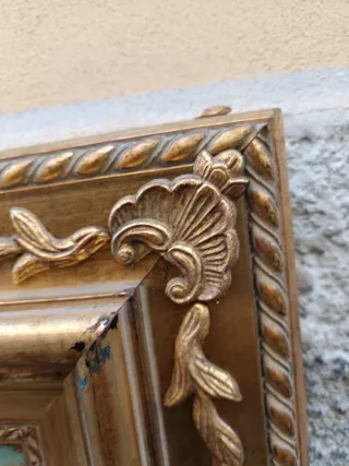 Cornice oro antico dipinta