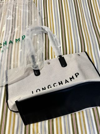 Bolso de hombro Negro Gris