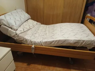 Cama articulada 90cm madera