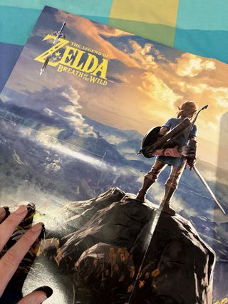 Póster Zelda Breath of the Wild + Mario Odyssey
