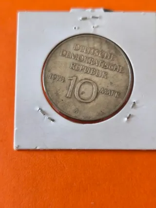 Moneda 10 Mark RDA 1949-1974