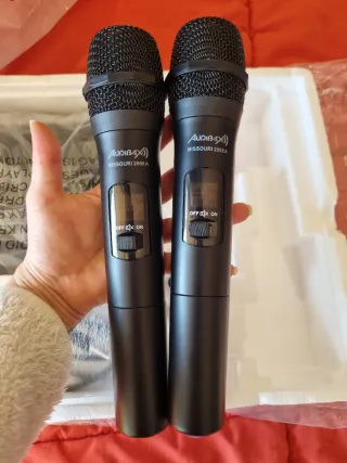 Micrófono Profesional Inalámbrico Audibax