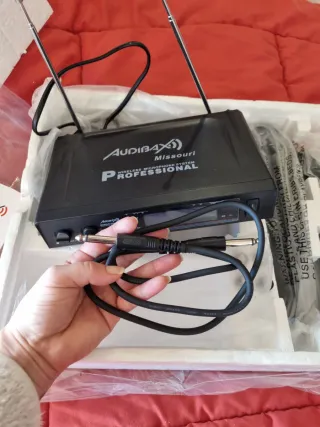 Micrófono Profesional Inalámbrico Audibax
