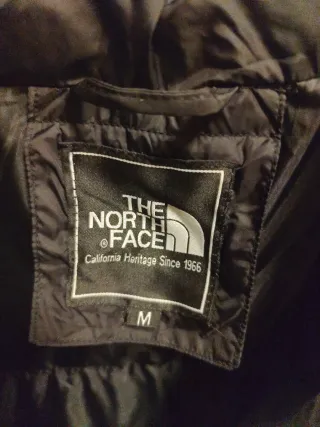 The North Face piumino beige e nero