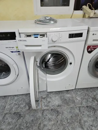 Lavadora blanca segunda mano