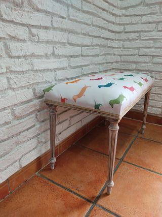 Banco scarpe design Cane scozzese Multicolore