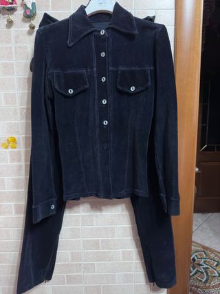 COMPLETO VELLUTO MILLERIGHE - TAGLIA 42